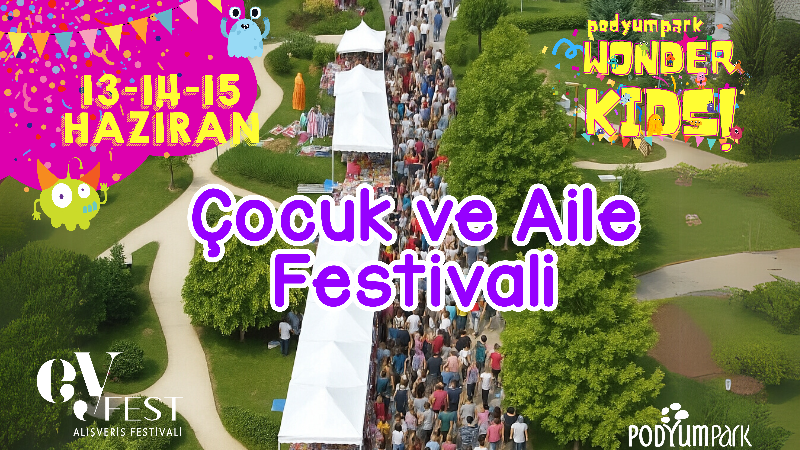 Yaz Coşkusu WonderKids ile PodyumPark’ta Başlıyor!