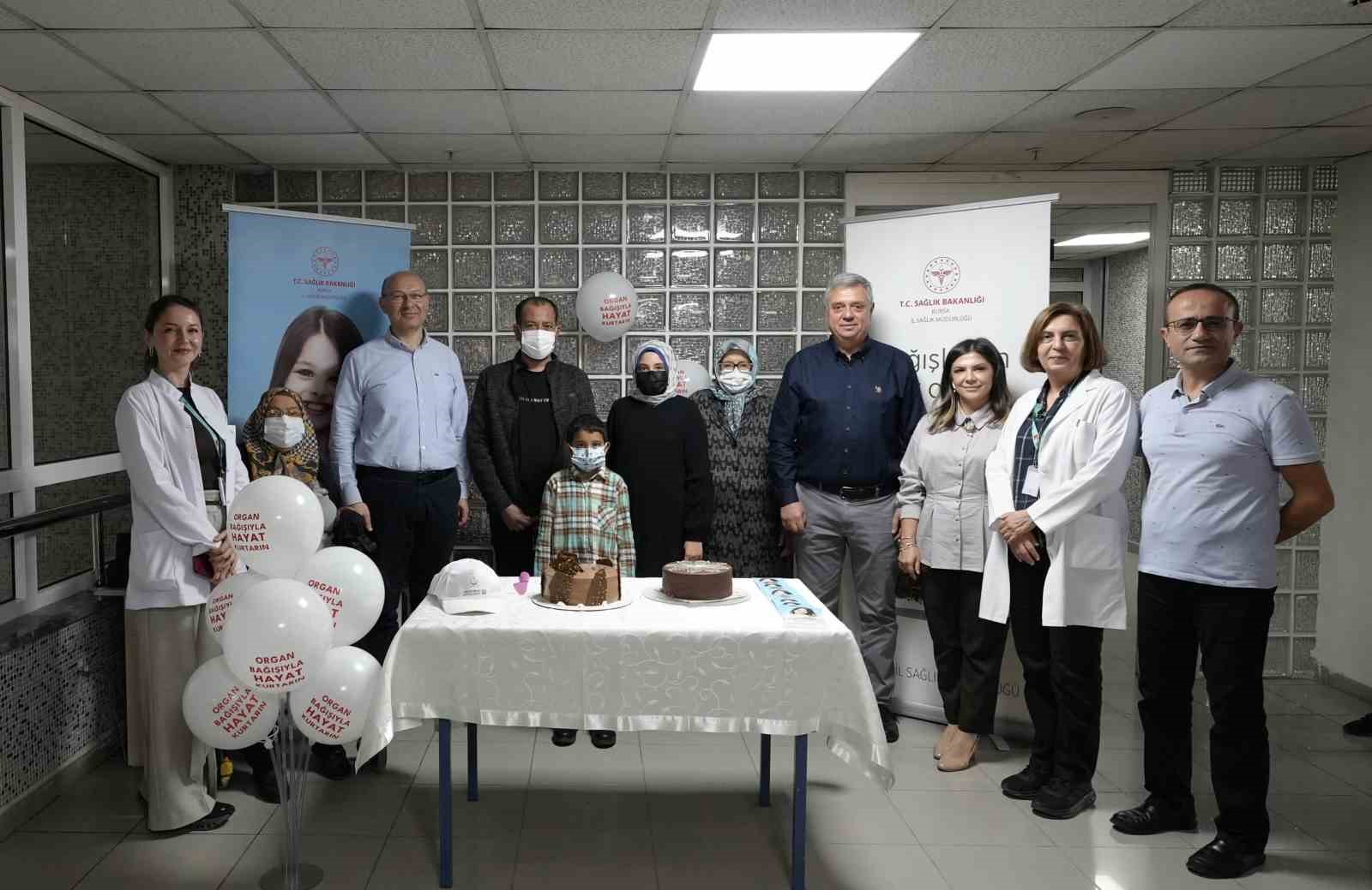 Böbrek nakli olan hastalar buluştu
