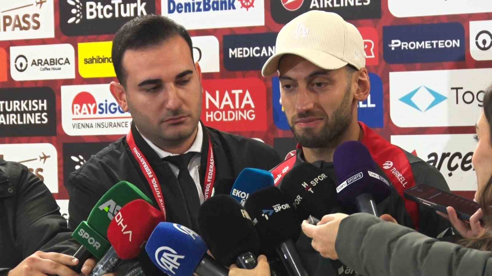 Hakan Çalhanoğlu: "Kurtlar Vadisi müziği eşliğindeki tezahürat bizi etkiledi"
