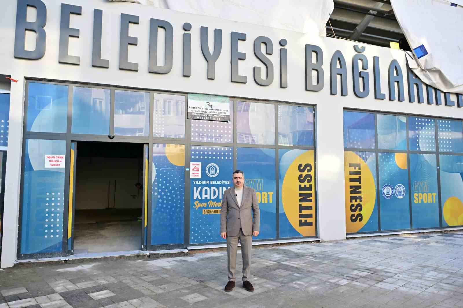 Yıldırımlı kadınlara yeni spor merkezi
