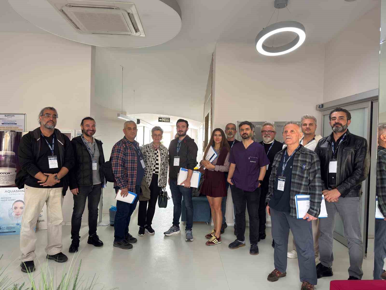 BURTOM, saç ekiminde eğitim merkezi oldu
