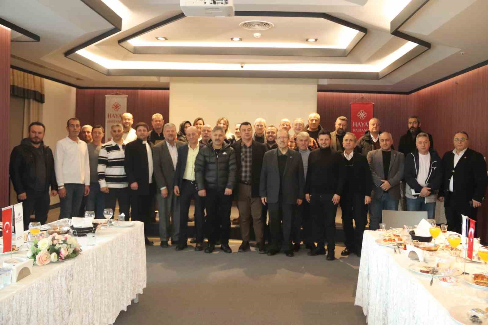 Hayat Hastanesi yönetimi Mudanya muhtarlarıyla buluştu
