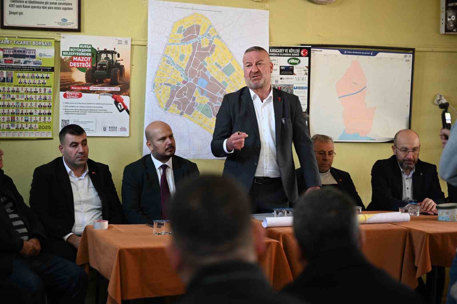 Karacabey’de kırsal dönüşüm adım adım ilerliyor
