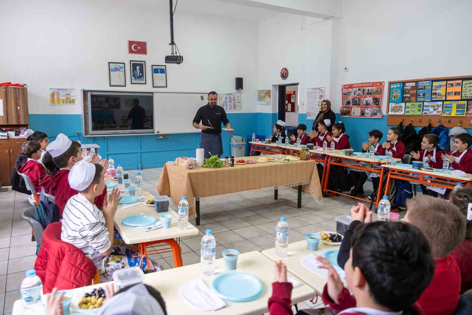Marmarabirlik minik şeflerle sağlıklı nesiller yetiştiriyor
