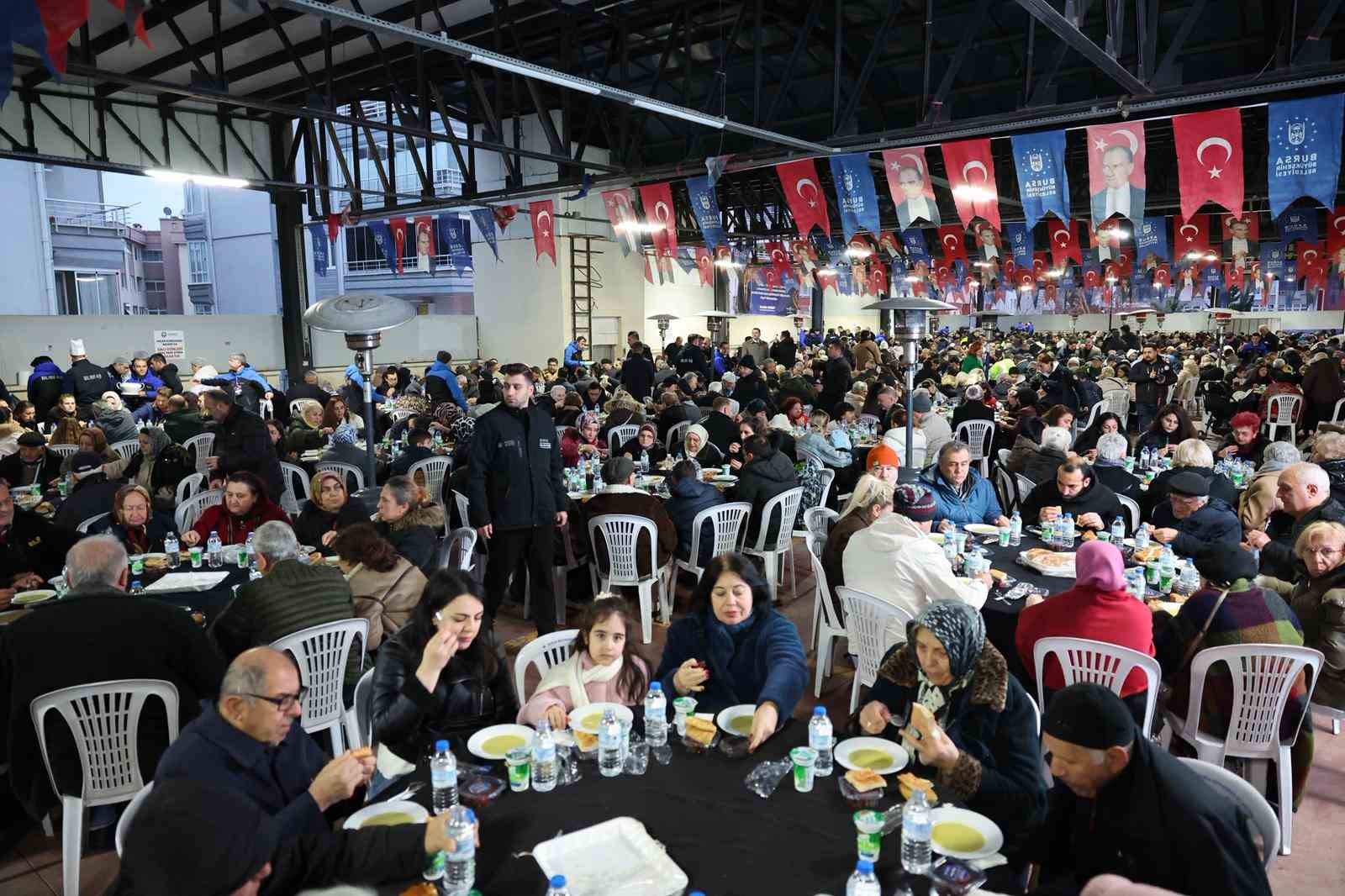 Mudanya’da gönüller bir oldu sofralar bereketle doldu
