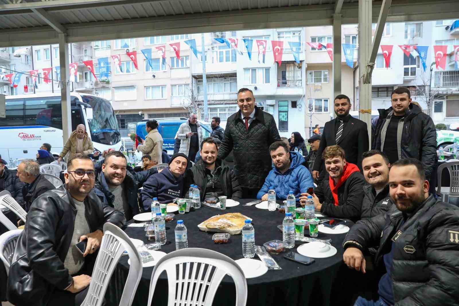 Bereket sofrası Yıldırım’da kuruldu