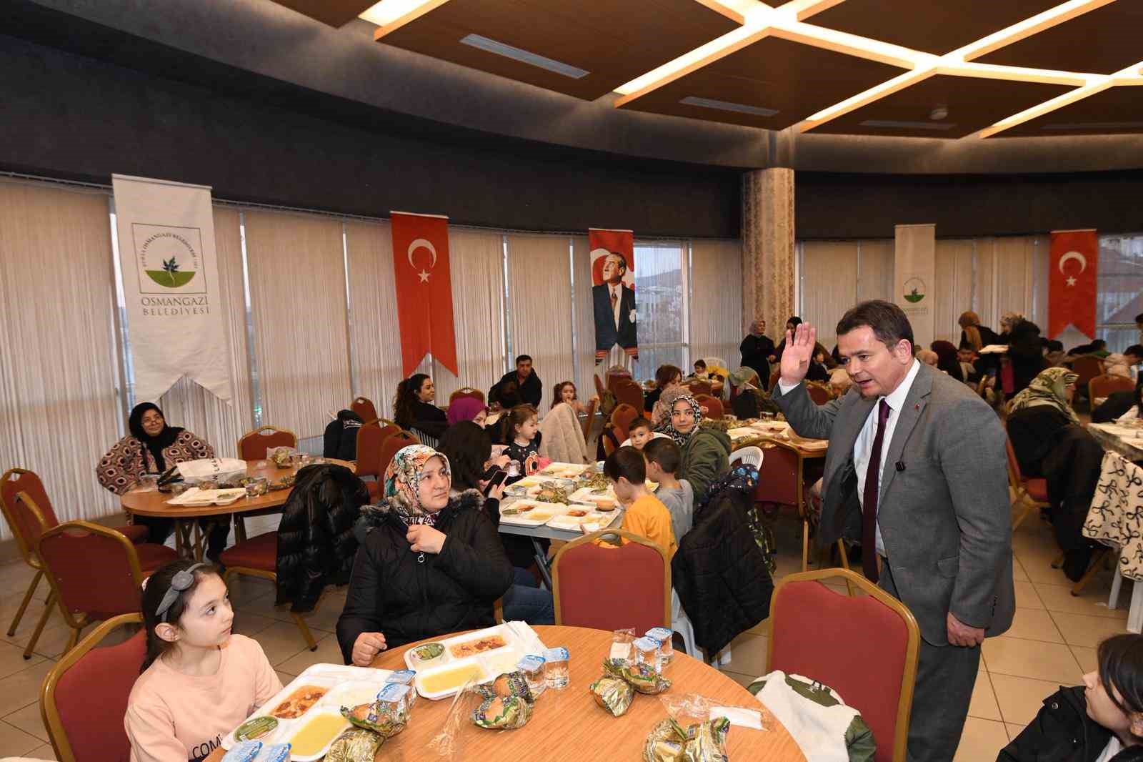 Osmangazi’de dayanışmanın adresi Demirtaş oldu
