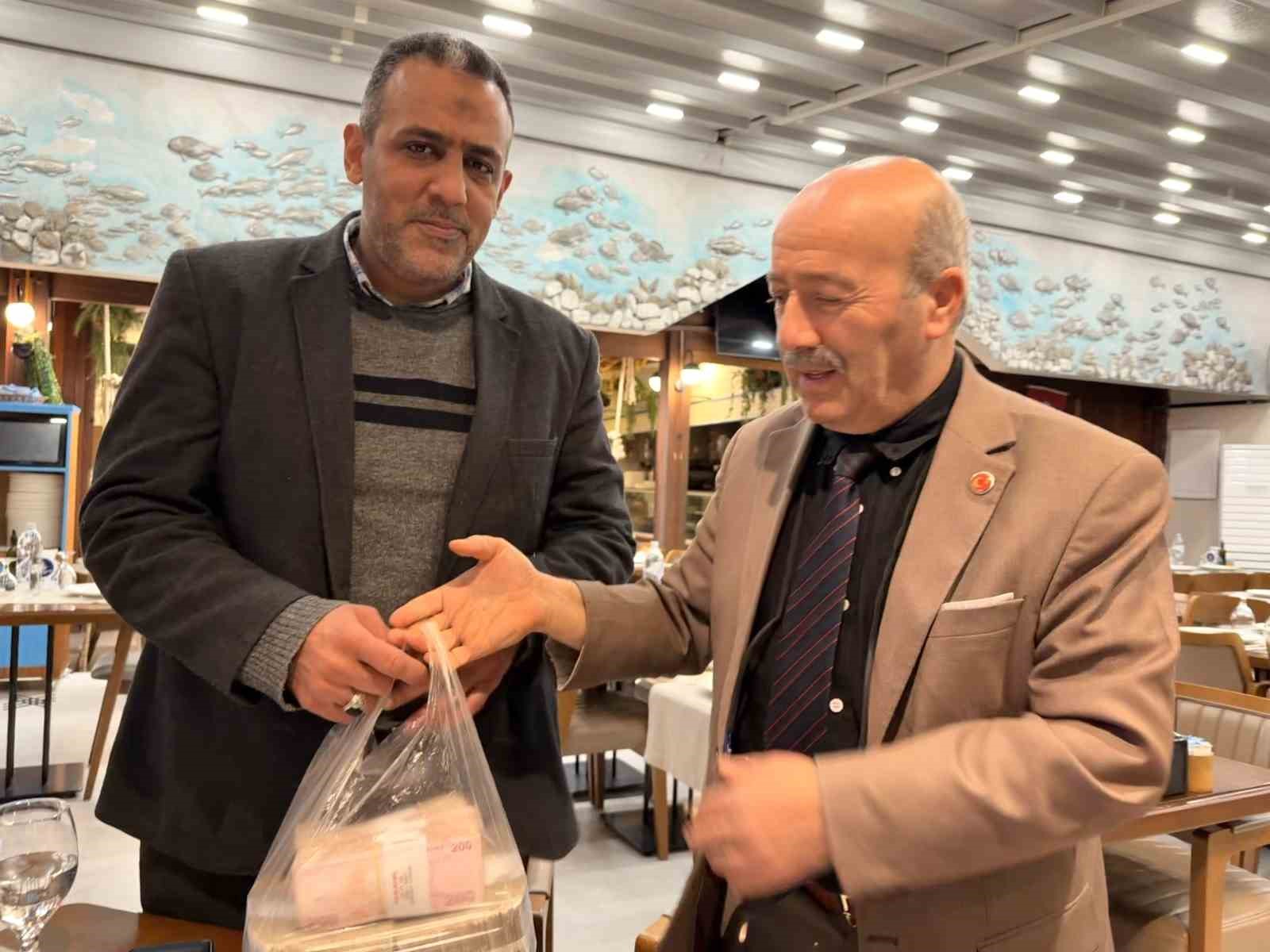 Ramazan hasılatını Gazze’ye gönderdi
