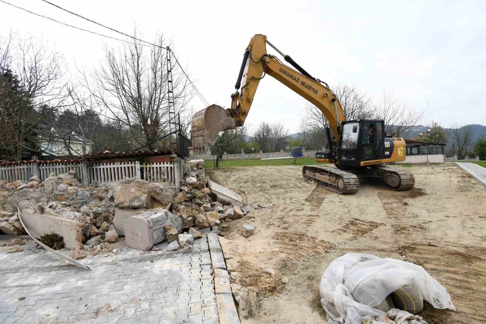 Osmangazi Belediyesi’nden kaçak yapılaşmaya geçit yok