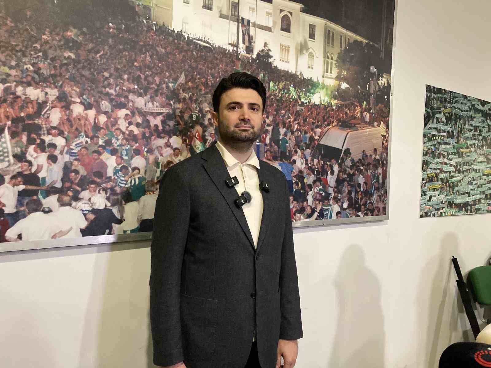 Bursaspor Başkanı Enes Çelik’ten şampiyonluk açıklaması
